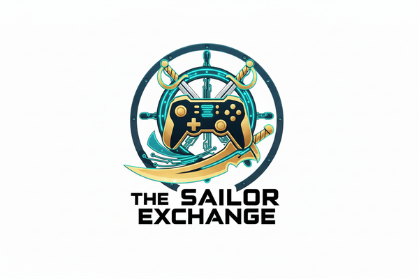 The Sailor Exchange Logo Black Text